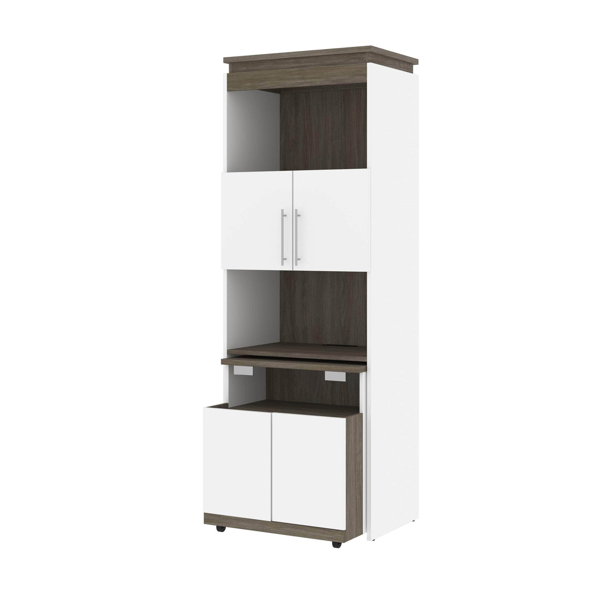 Modubox Orion Shelving Unit with Fold Out Desk, image 2
