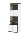 Modubox Orion Shelving Unit with Fold Out Desk, image 2