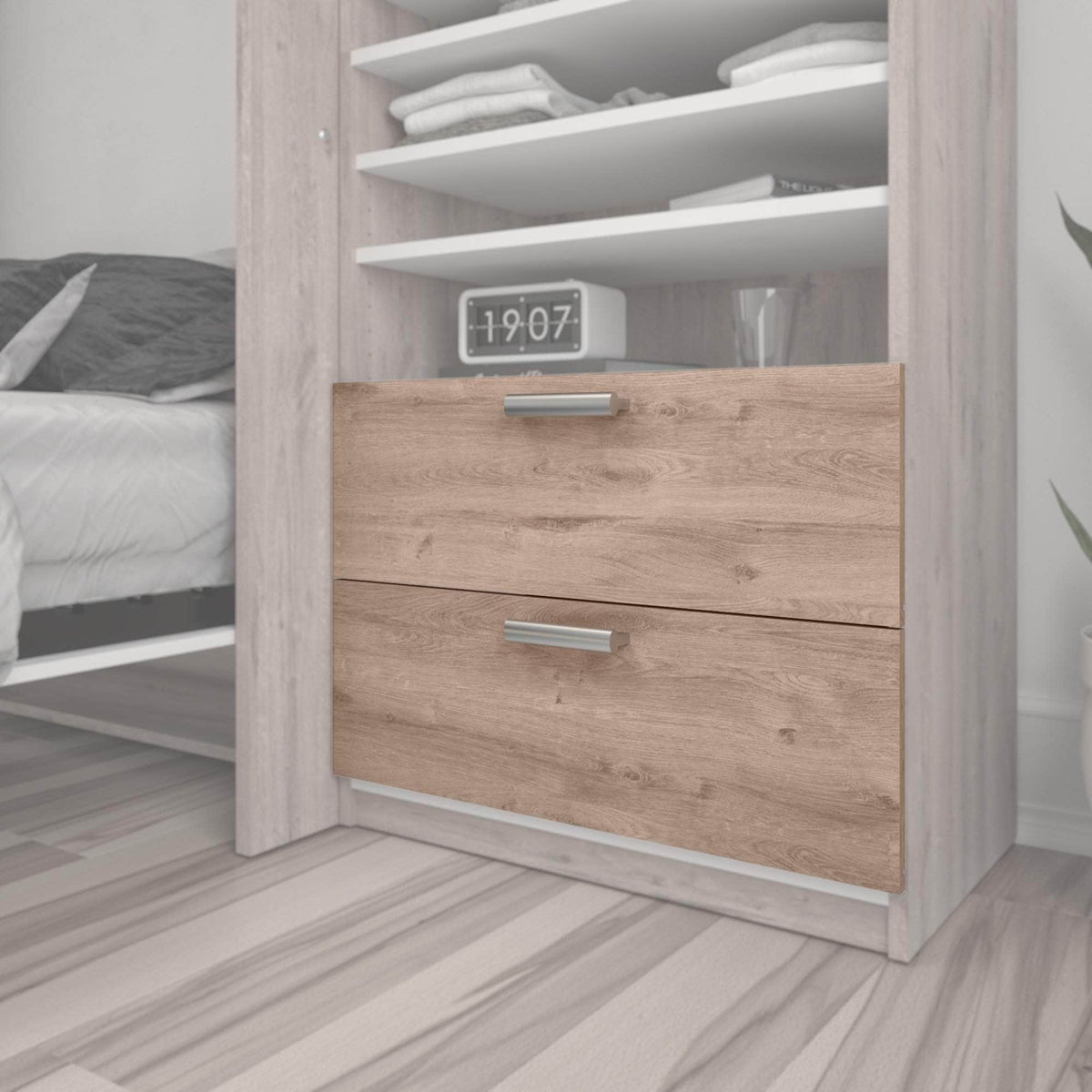 Modubox Cielo 2 Drawer Set for Cielo 29.5” Closet Organizer, image 1