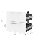 Modubox Orion 2 Drawer Set For Orion 20"W Narrow Shelving Unit, image 6