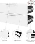 Modubox Orion 2 Drawer Set For Orion 30"W Shelving Unit, image 5