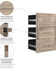 Modubox Pur 3 Drawer Set for Pur 25W Storage Unit, image 11