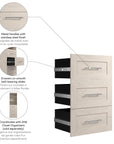 Modubox Pur 3 Drawer Set for Pur 25W Storage Unit, image 20