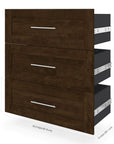 Modubox Pur 3 Drawer Set for Pur 36W Closet Organizer, image 10