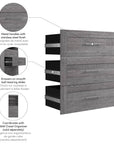 Modubox Pur 3 Drawer Set for Pur 36W Closet Organizer, image 18
