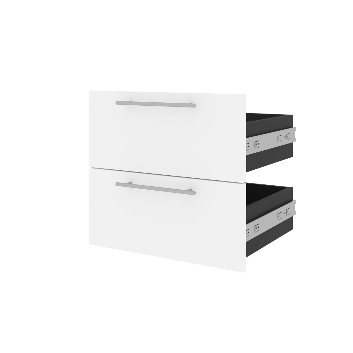 Modubox Orion 2 Drawer Set For Orion 20"W Narrow Shelving Unit, image 2