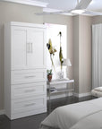 Modubox Pur 36W Wardrobe with 3 Drawers, image 1