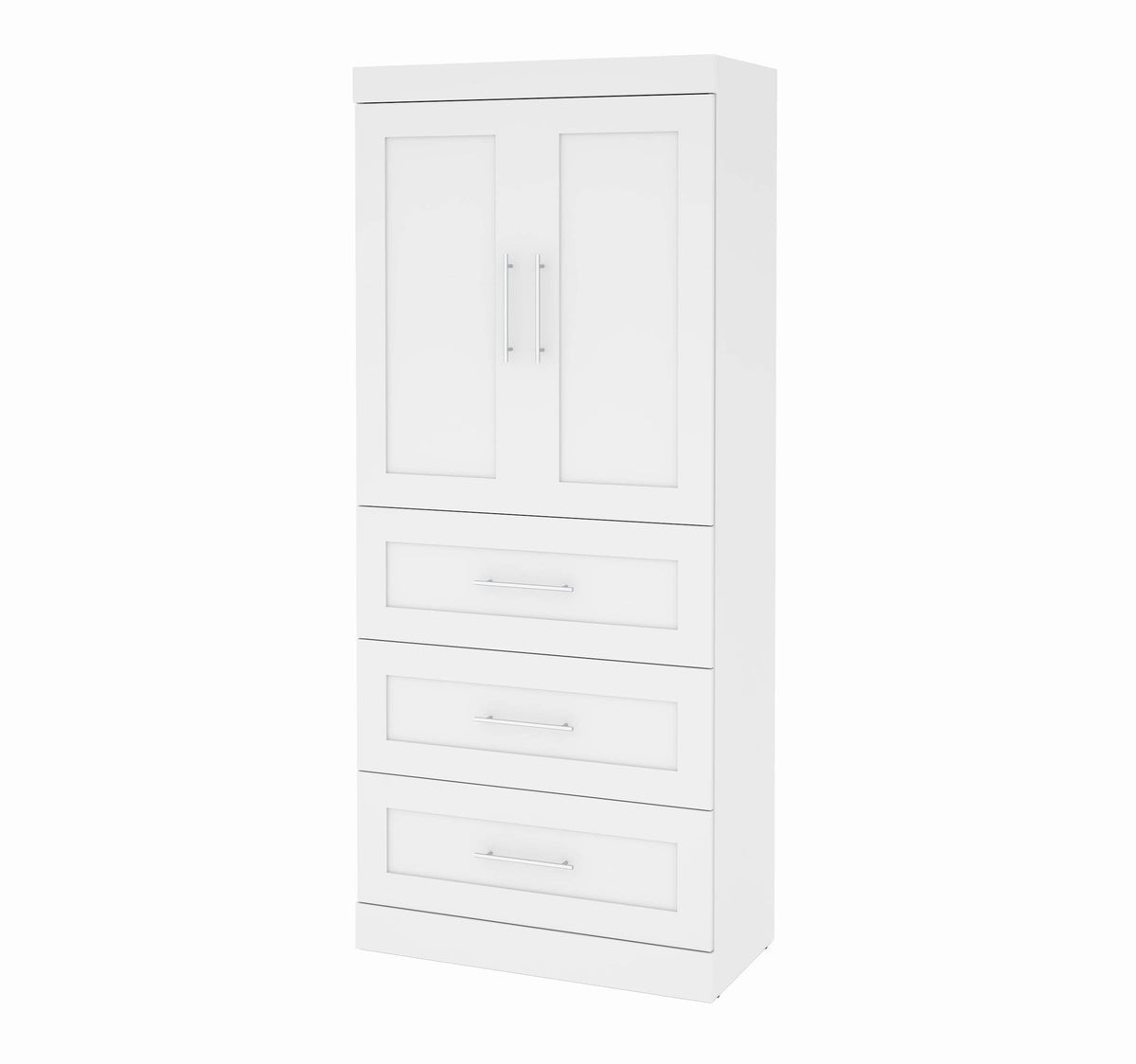 Modubox Pur 36W Wardrobe with 3 Drawers, image 2