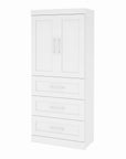 Modubox Pur 36W Wardrobe with 3 Drawers, image 2