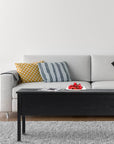 Aosom 39 Inch Modern Rectangular Lift Top Coffee Table with Storage, image 19