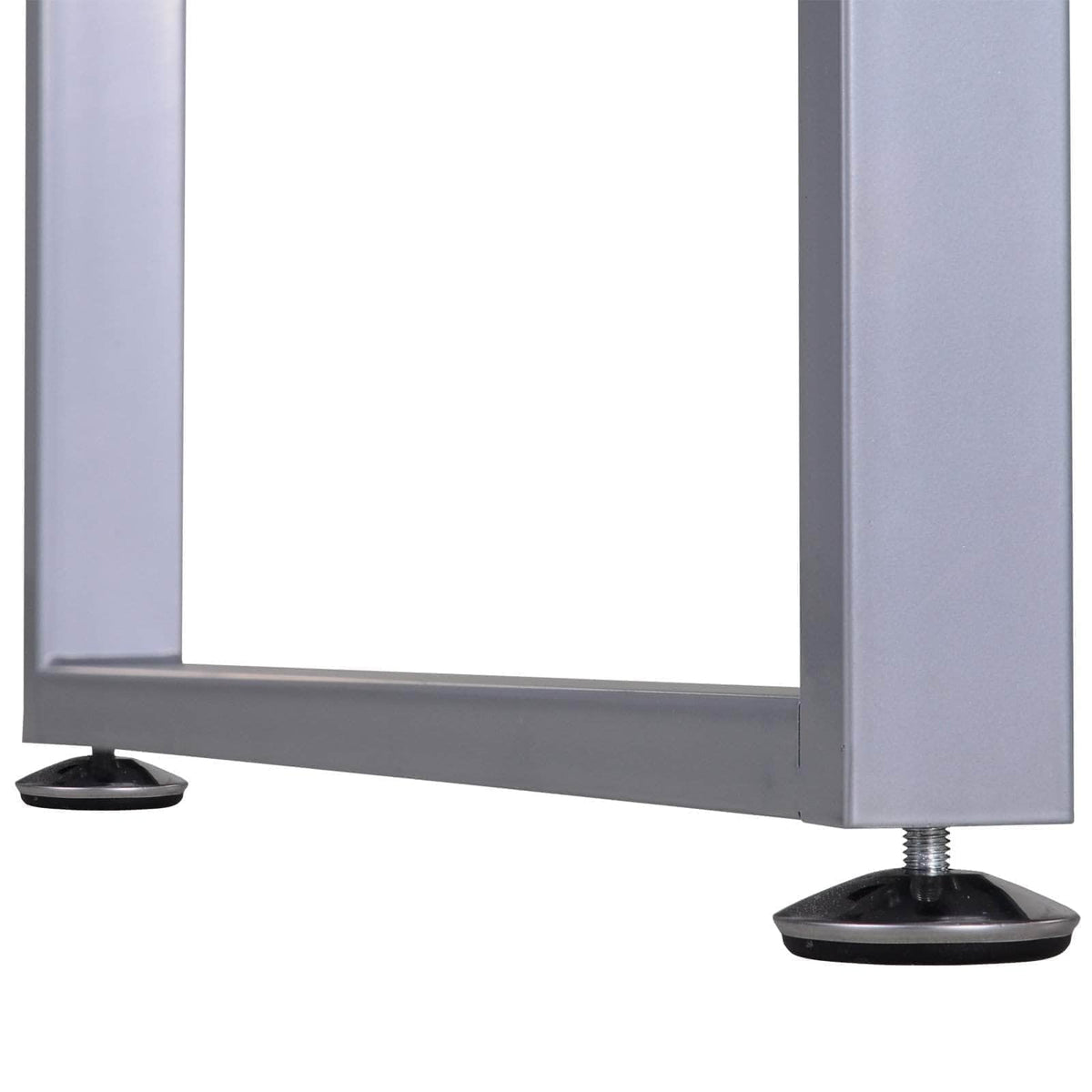 Aosom Industrial Style Office Computer Desk with Reversible 3 Drawer Filing Cabinet, image 8