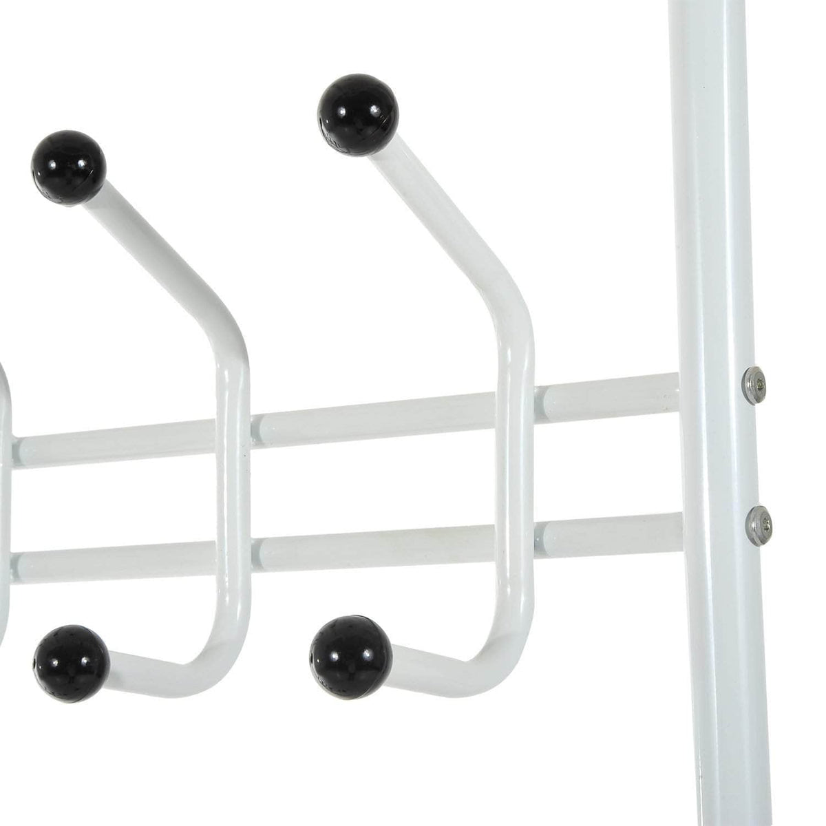 Aosom Entryway Heavy Duty Metal Coat and Shoe Rack Hall Tree, image 9