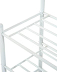 Aosom Entryway Heavy Duty Metal Coat and Shoe Rack Hall Tree, image 8