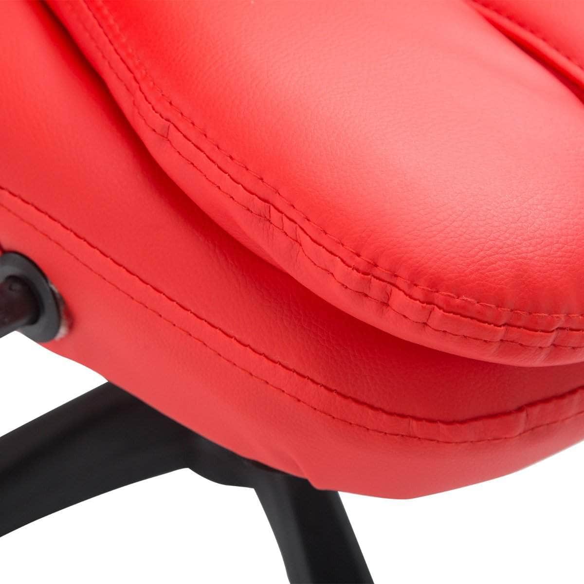 Aosom High Back Heated Massage Swivel Executive Office Chair in Faux Leather, image 38