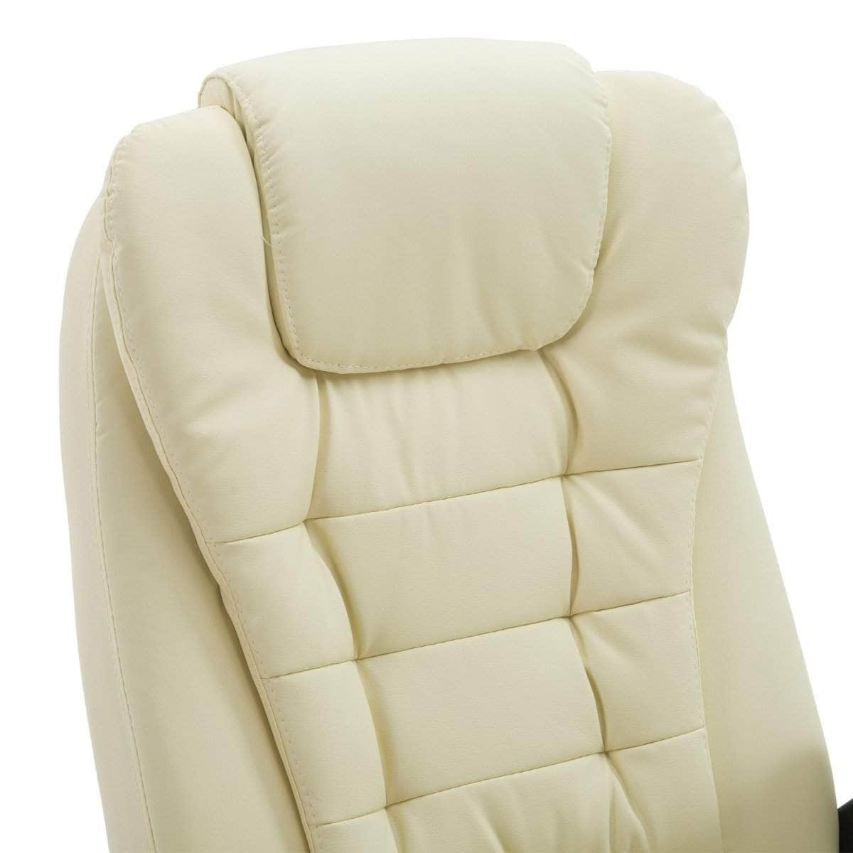 Aosom High Back Heated Massage Swivel Executive Office Chair in Faux Leather, image 30