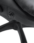 Aosom High Back Heated Massage Swivel Executive Office Chair in Faux Leather, image 9