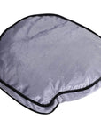 Aosom Plush Fabric Elevated Small Dog Sofa Bed in Silver Grey, image 8