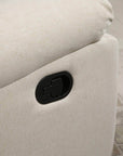 Aosom Linen Reclining Chair with Plush Padded Back, image 13