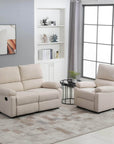 Aosom Linen Reclining Chair with Plush Padded Back, image 14