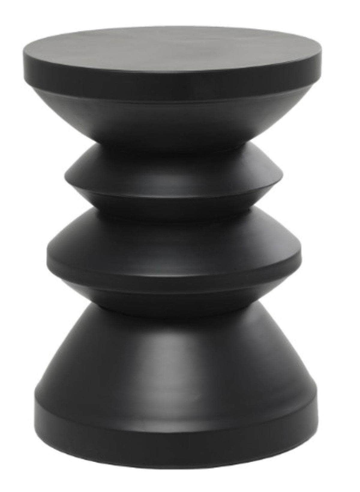 Brassex Inc. Xanthe Round Metal Accent Table, image 3