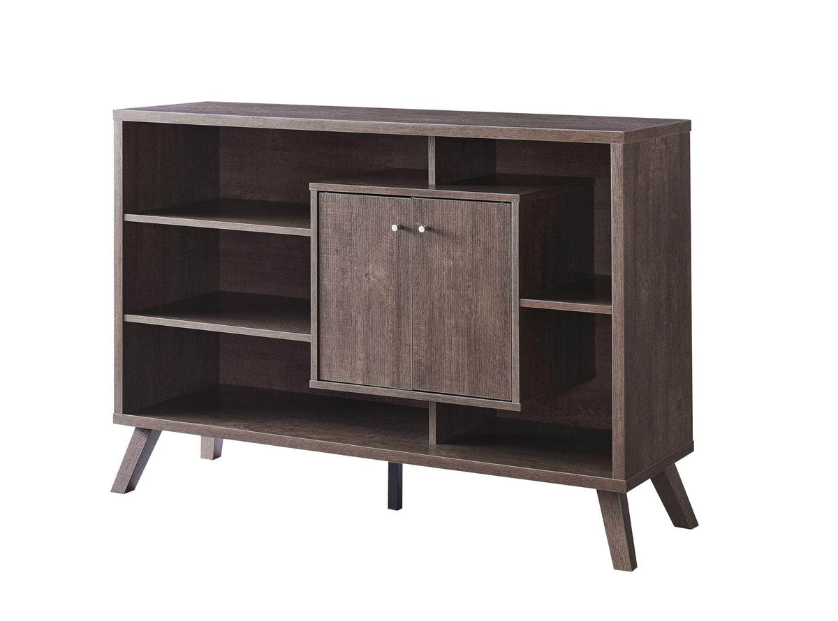 Brassex Inc. Multi Tier Buffett Server with 2 Storage Cabinets, image 2