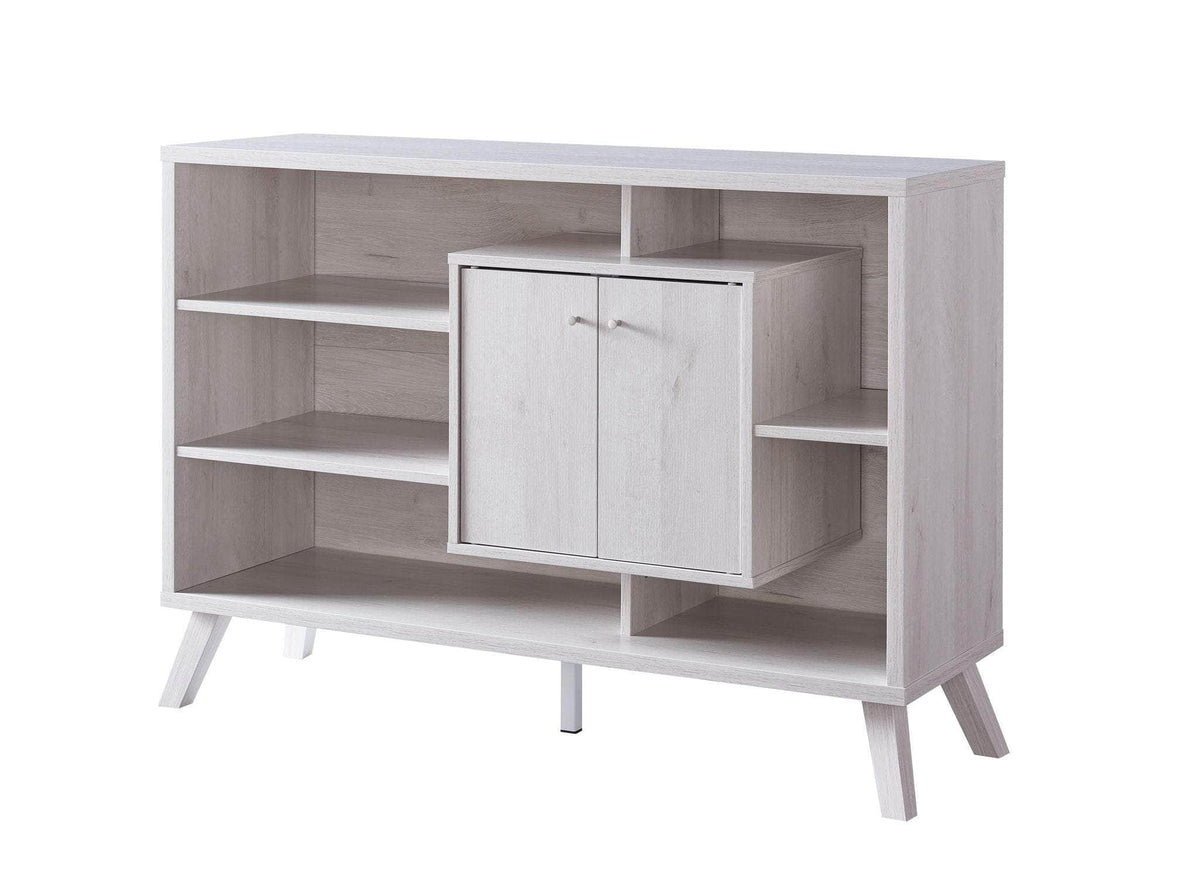 Brassex Inc. Multi Tier Buffett Server with 2 Storage Cabinets, image 7