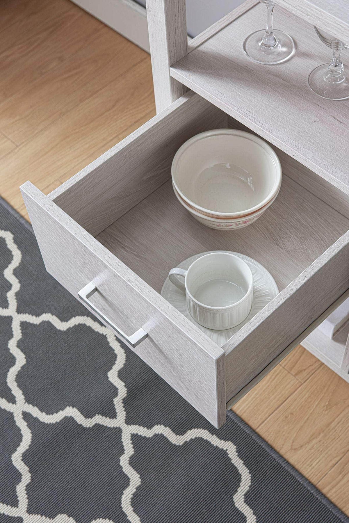 Brassex Inc. Display Storage Entryway Cabinet, image 1