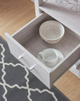 Brassex Inc. Display Storage Entryway Cabinet, image 1