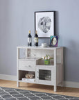 Brassex Inc. Display Storage Entryway Cabinet, image 2