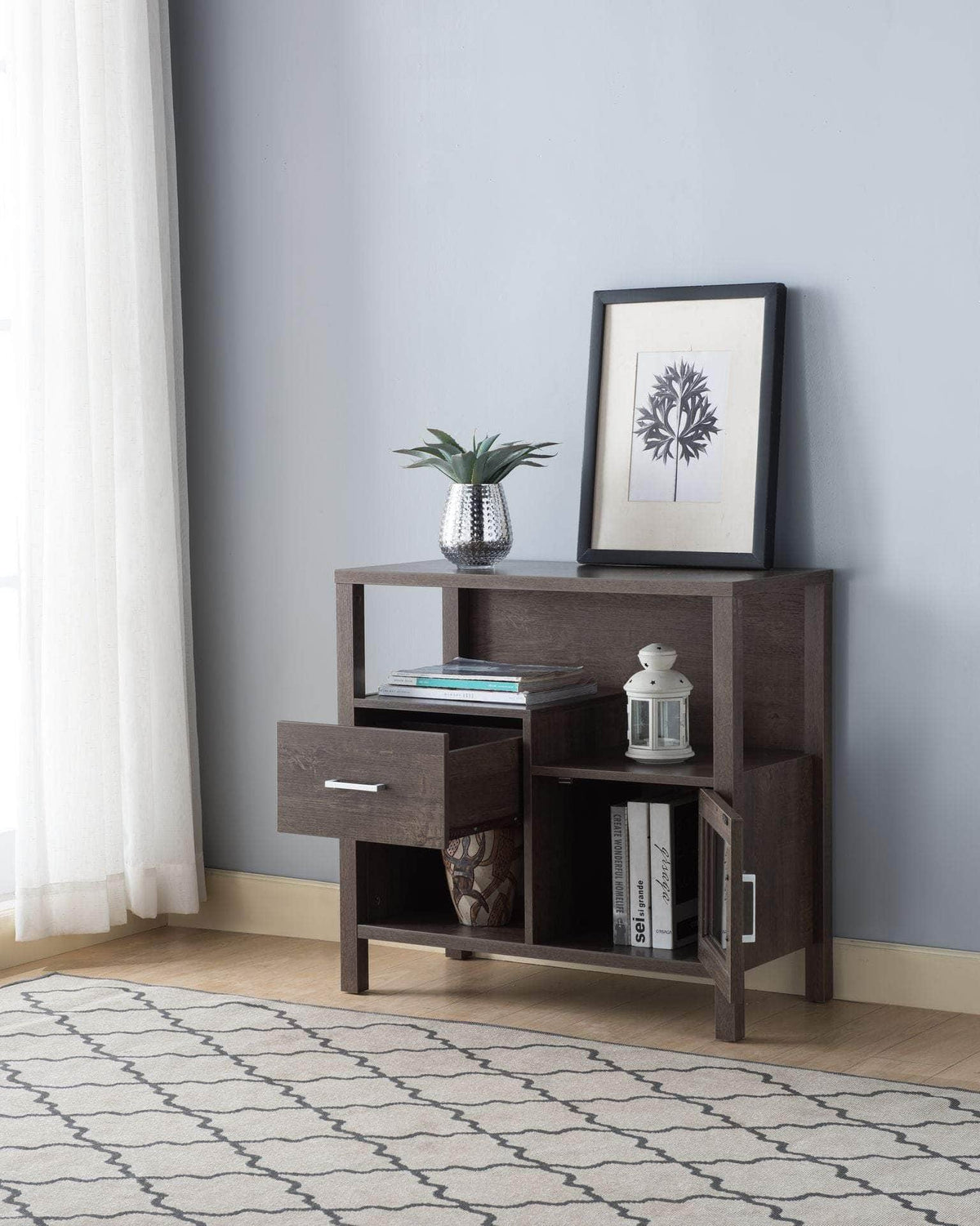 Brassex Inc. Display Storage Entryway Cabinet, image 7