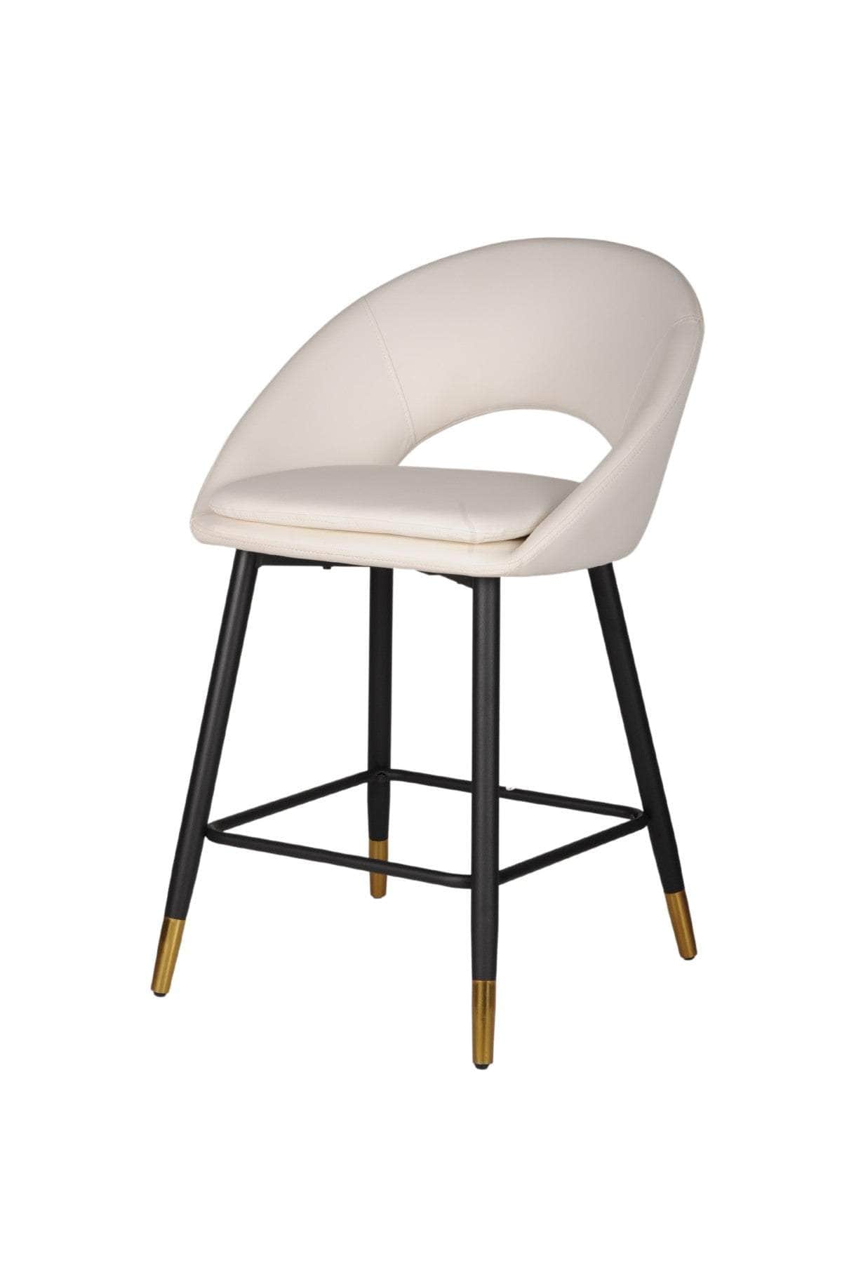 Brassex Inc. Mila Fabric Counter Stool (Set Of 2), image 6