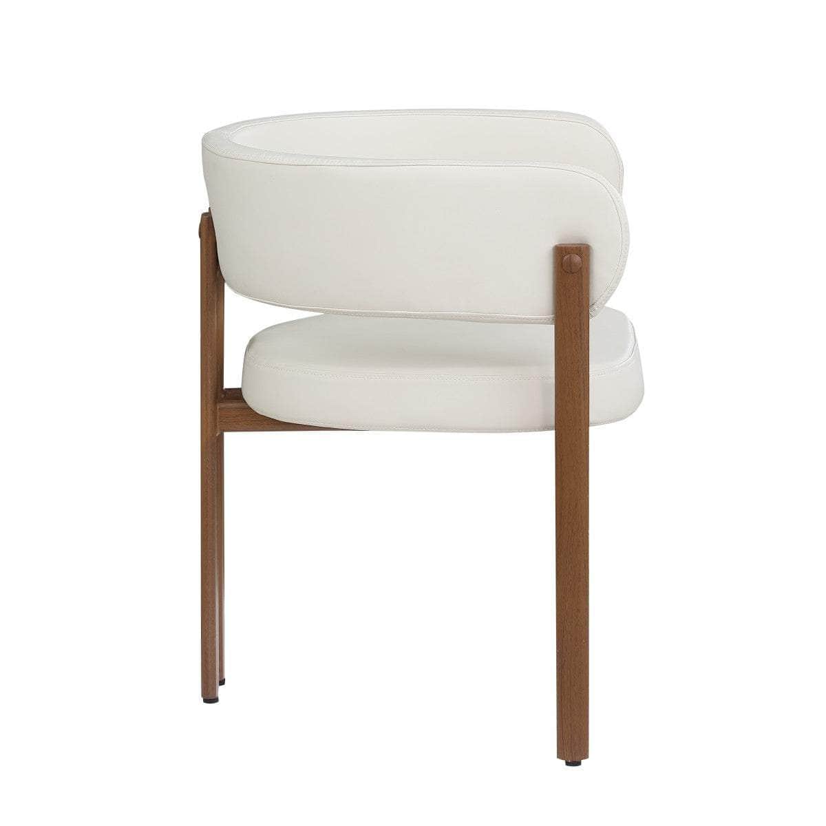 Brassex Inc. Caliste Fabric Dining Chair (Set of 2), image 6