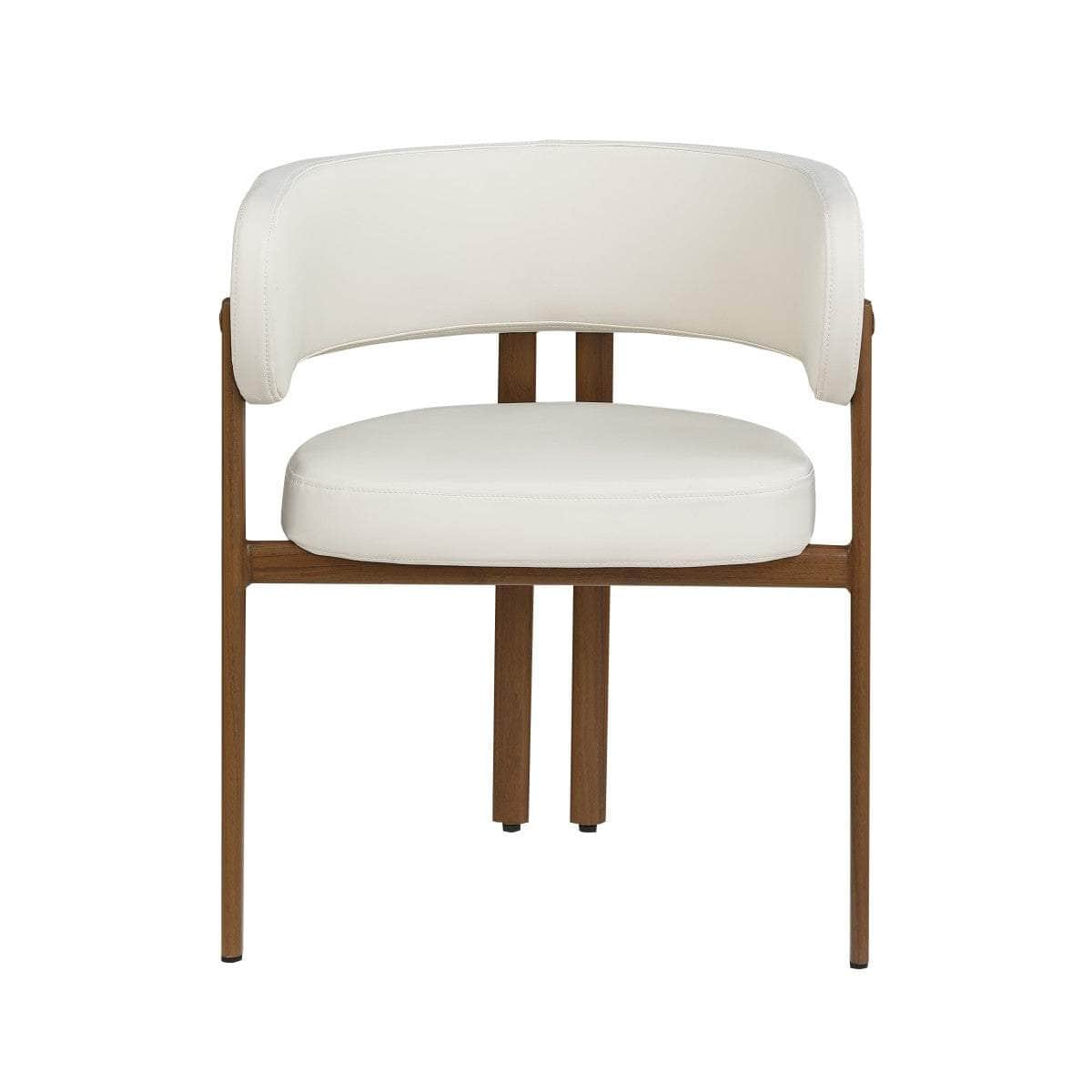 Brassex Inc. Caliste Fabric Dining Chair (Set of 2), image 3