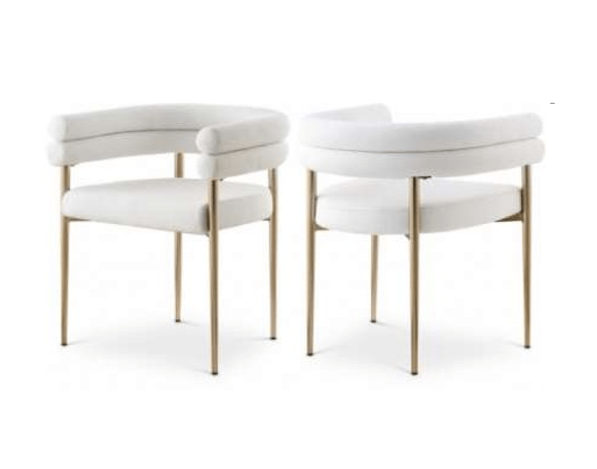 Brassex Inc. Allure Fabric Dining Chair (Set Of 2), image 1