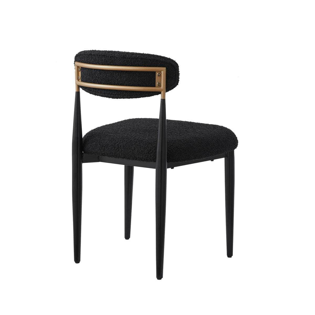 Brassex Inc. Kodi Polyester Fabric Dining Chair (Set Of 2), image 4