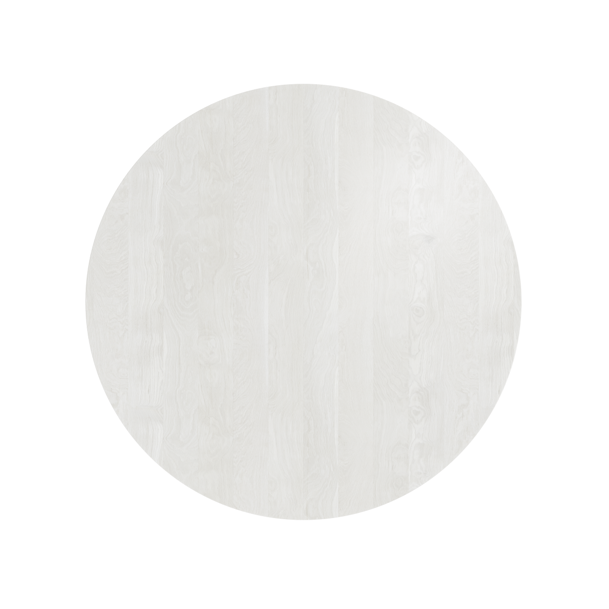 Brassex Inc. Akira Round Solid Wood Fluted Pedestal Dining Table, image 4