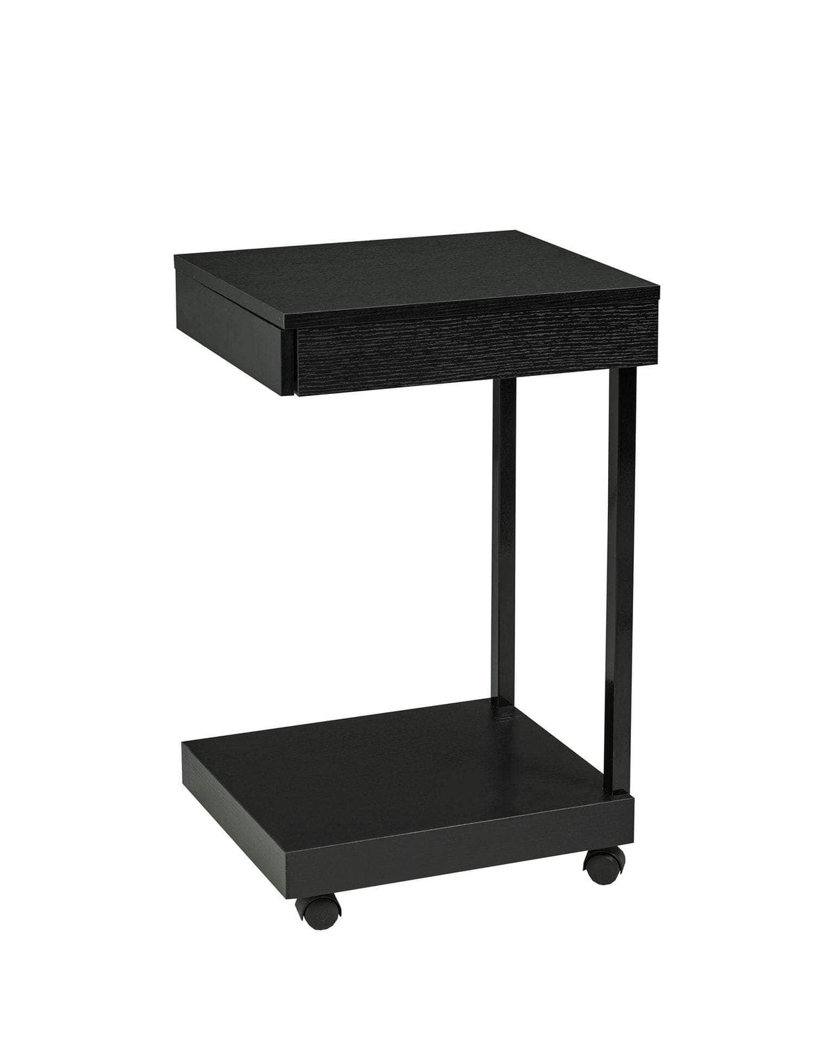 Brassex Inc. Laptop Stand with Storage, image 1