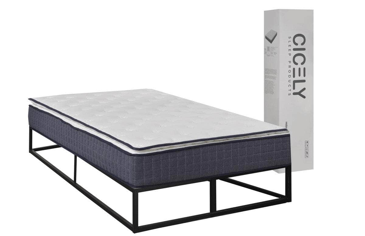 Brassex Inc. Cicely Sleep 11" Pillow Top Hybrid Pocket Coil Mattress with Gel Foam, image 3