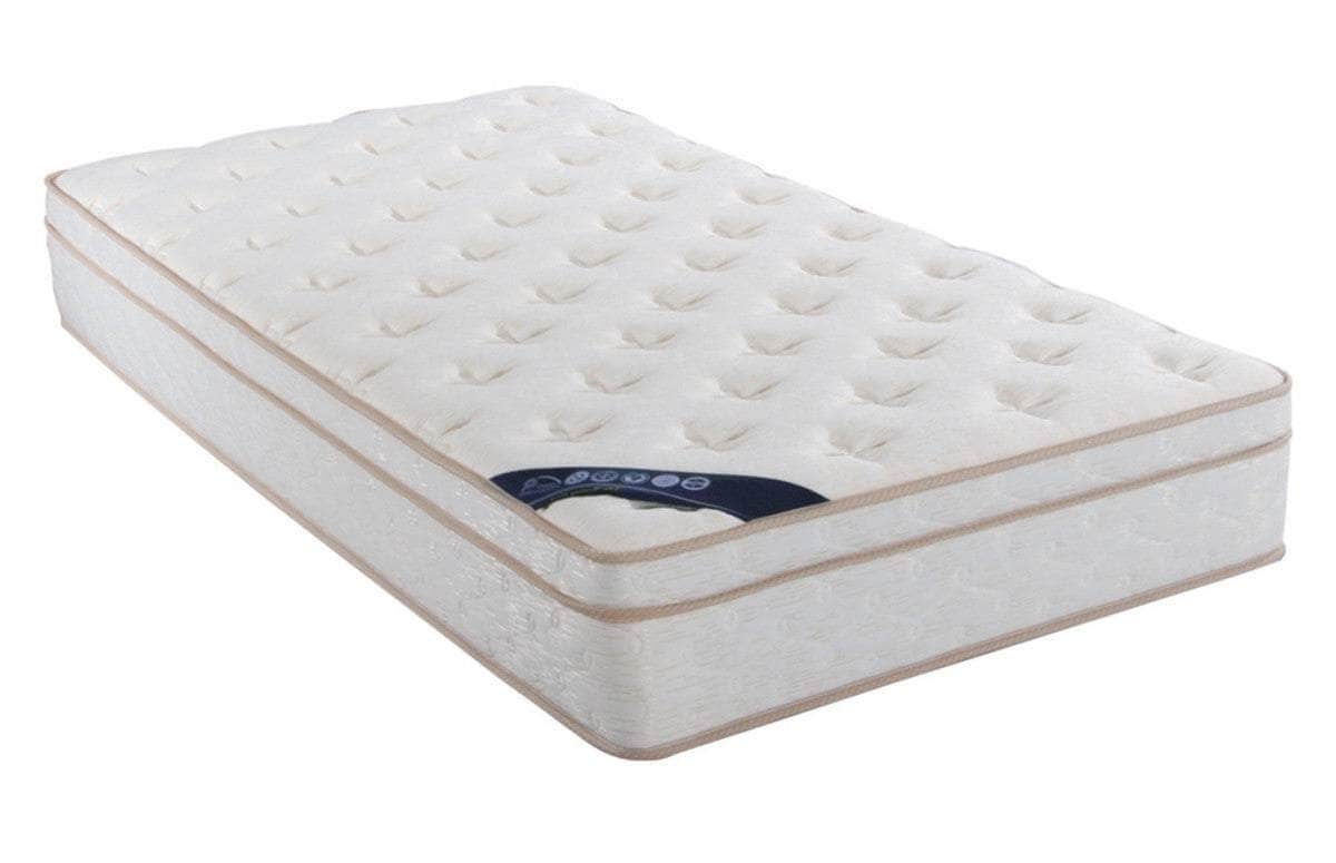 Brassex Inc. Cicely Sleep 10.5" Euro Top Pocket Coil Mattress, image 1