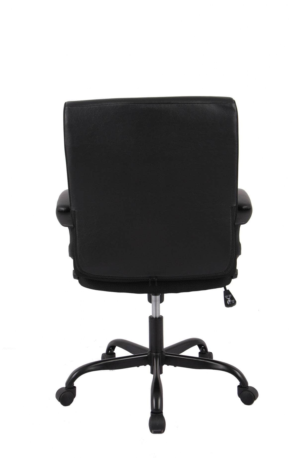 Brassex Inc. Adjustable Height Upholstered Office Chair, image 5