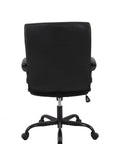 Brassex Inc. Adjustable Height Upholstered Office Chair, image 5