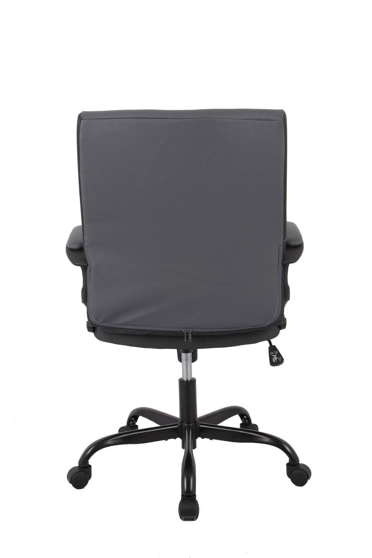 Brassex Inc. Adjustable Height Upholstered Office Chair, image 14