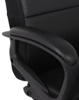 Brassex Inc. Adjustable Height Upholstered Office Chair, image 7
