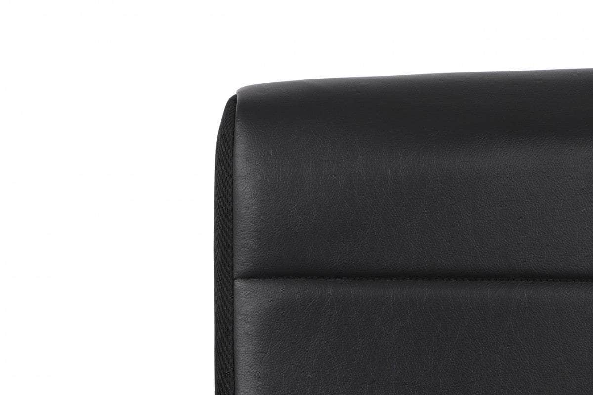 Brassex Inc. Adjustable Height Upholstered Office Chair, image 6