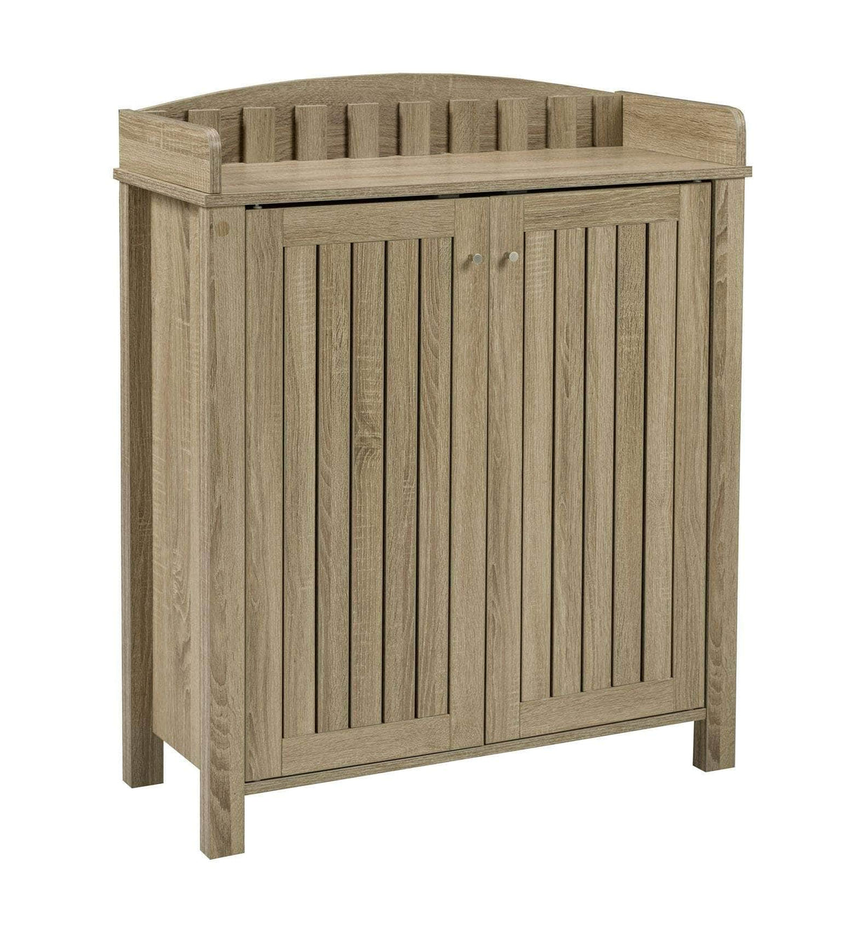 Brassex Inc. Multi Tier Shoe Cabinet with 3 Storage Shelves, image 1