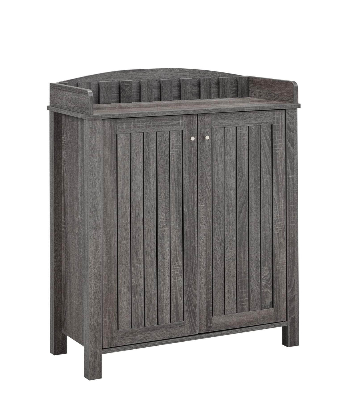 Brassex Inc. Multi Tier Shoe Cabinet with 3 Storage Shelves, image 5