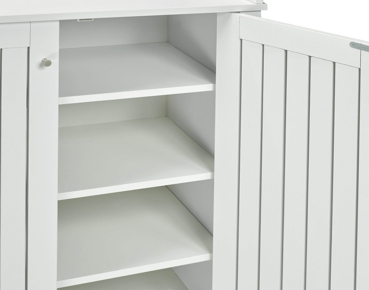 Brassex Inc. Multi Tier Shoe Cabinet with 3 Storage Shelves, image 8