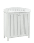 Brassex Inc. Multi Tier Shoe Cabinet with 3 Storage Shelves, image 7
