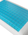 Cotton House Queen Size Bamboo Memory Foam Cool Gel Pillow, image 2