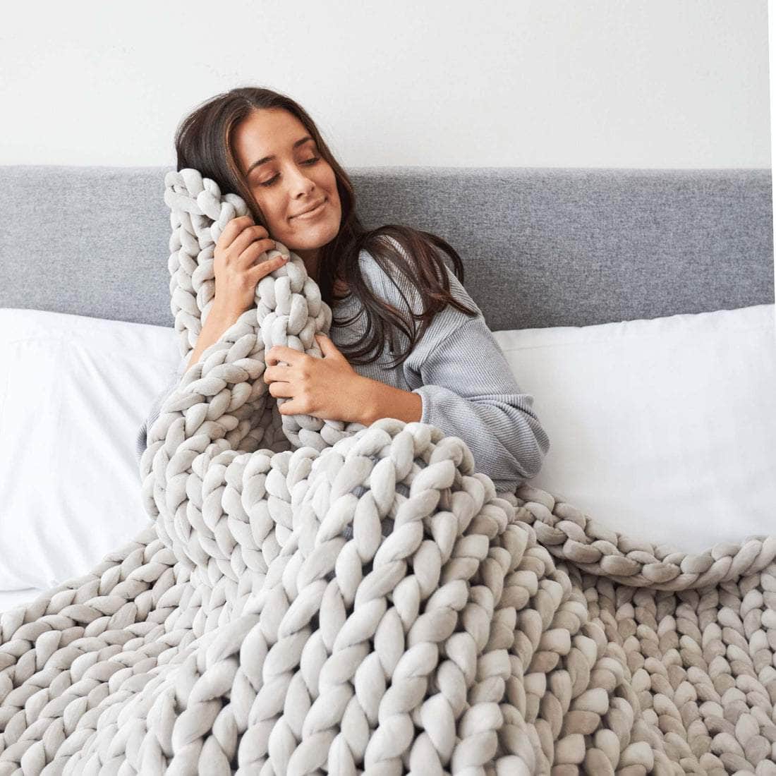 Hush Blankets Hush Knit Weighted Blanket, image 4